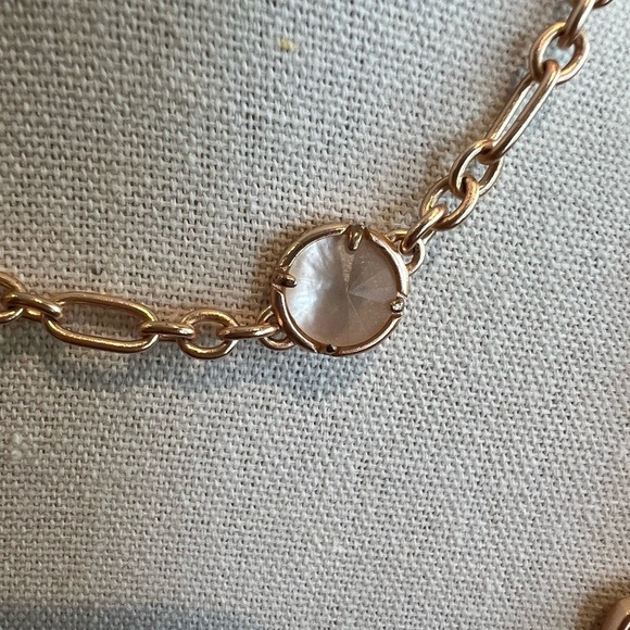 Kendra Scott Natalia Rose Gold Necklace - Picture 5 of 11